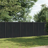 VidaXL Zaunelement 526x186 cm HKC grau