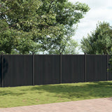 VidaXL Zaunelement 699 x 186 cm HKC grau