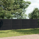 VidaXL Zaunelement 699 x 186 cm HKC grau