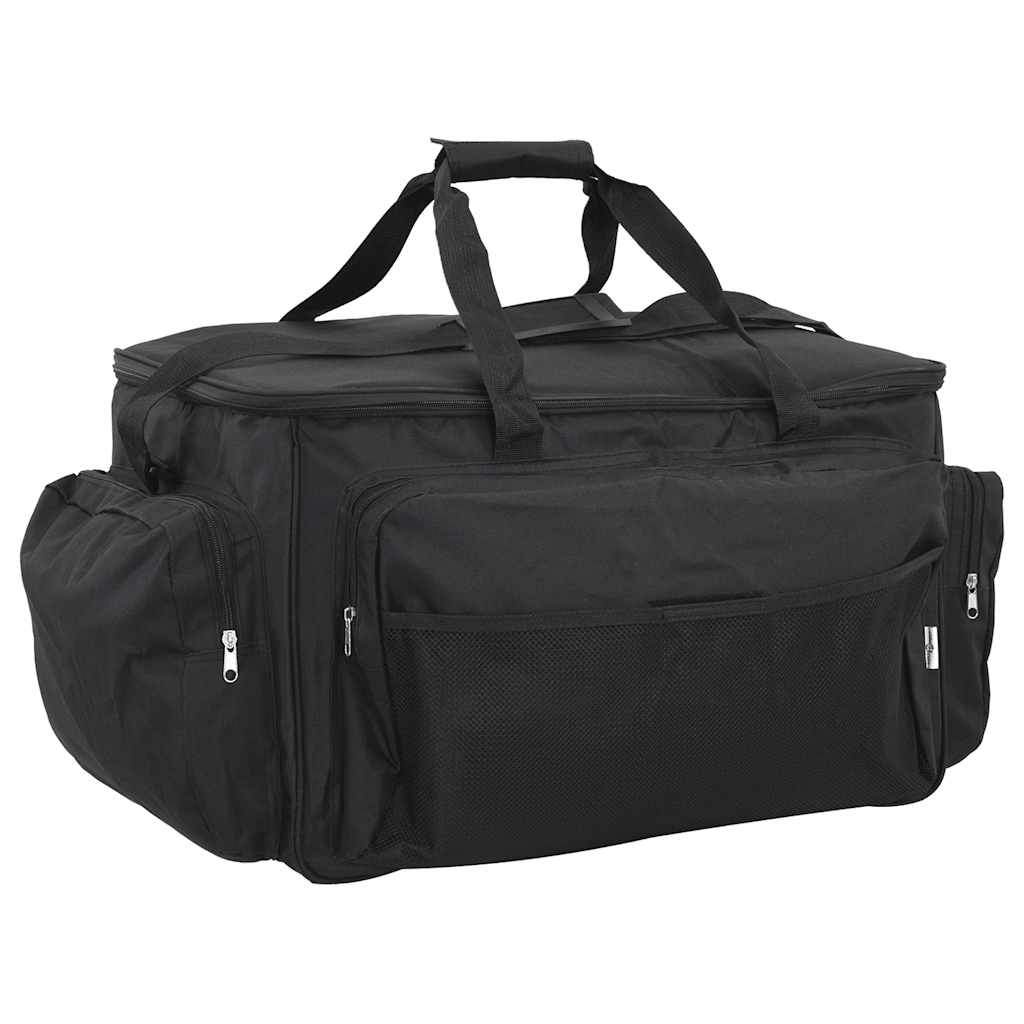 VidaXL Angeltasche wasserdichtes Oxford-Gewebe schwarz
