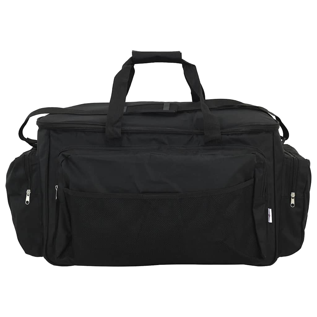 VidaXL Angeltasche wasserdichtes Oxford-Gewebe schwarz