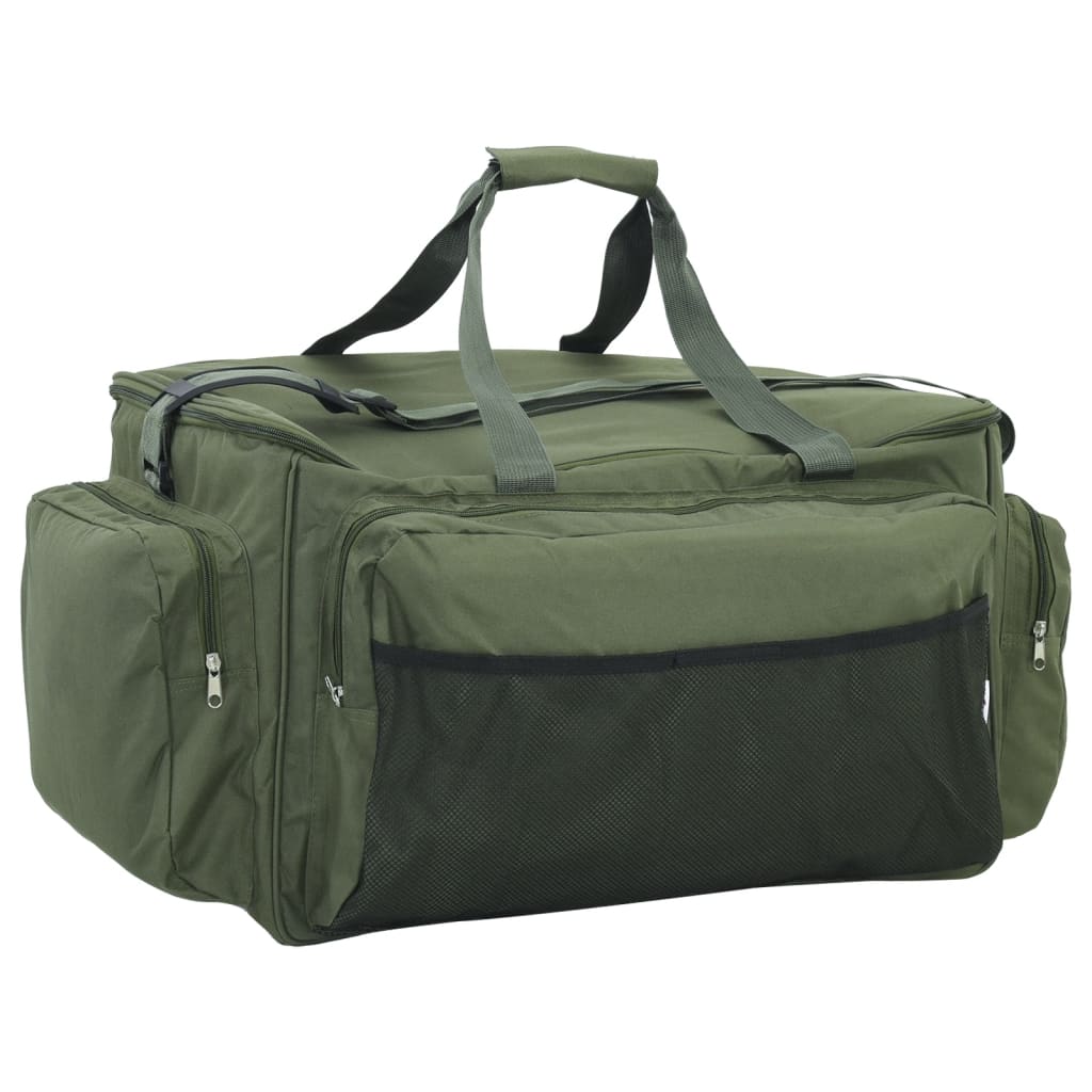 VidaXL Angeltasche wasserdichtes Oxford-Gewebe dunkelgrün