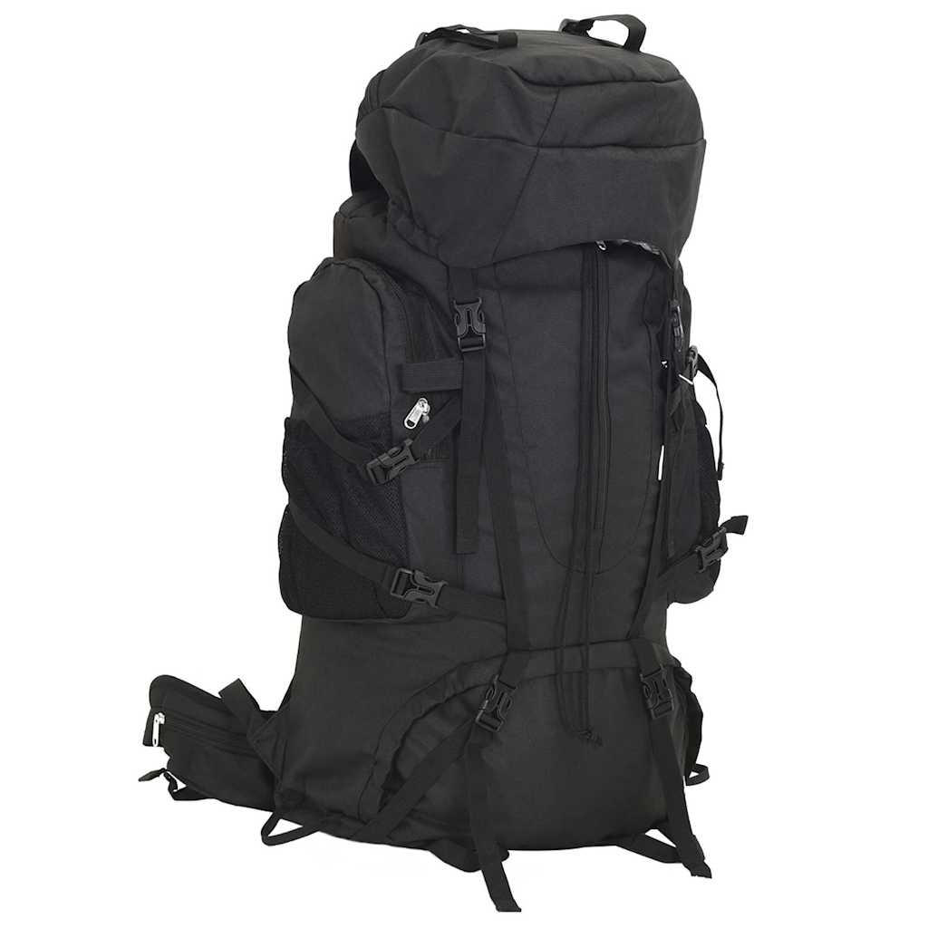 VidaXL Wanderrucksack 100 l Oxford-Stoff schwarz