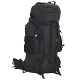 VidaXL Wanderrucksack 100 l Oxford-Stoff schwarz