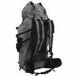 VidaXL Wanderrucksack 100 l Oxford-Stoff grau