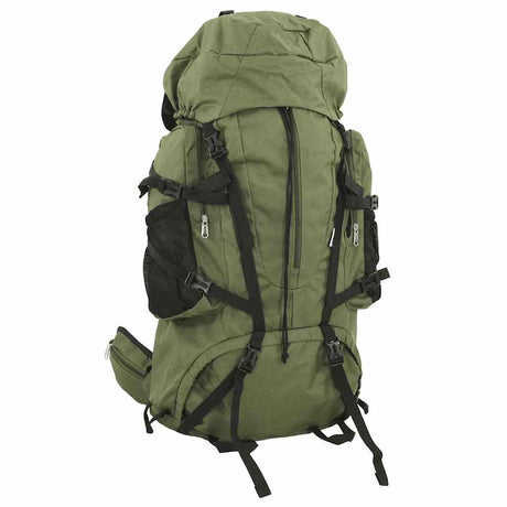 VidaXL Wanderrucksack 100 l Oxford-Stoff Armeegrün