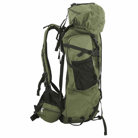VidaXL Wanderrucksack 100 l Oxford-Stoff Armeegrün