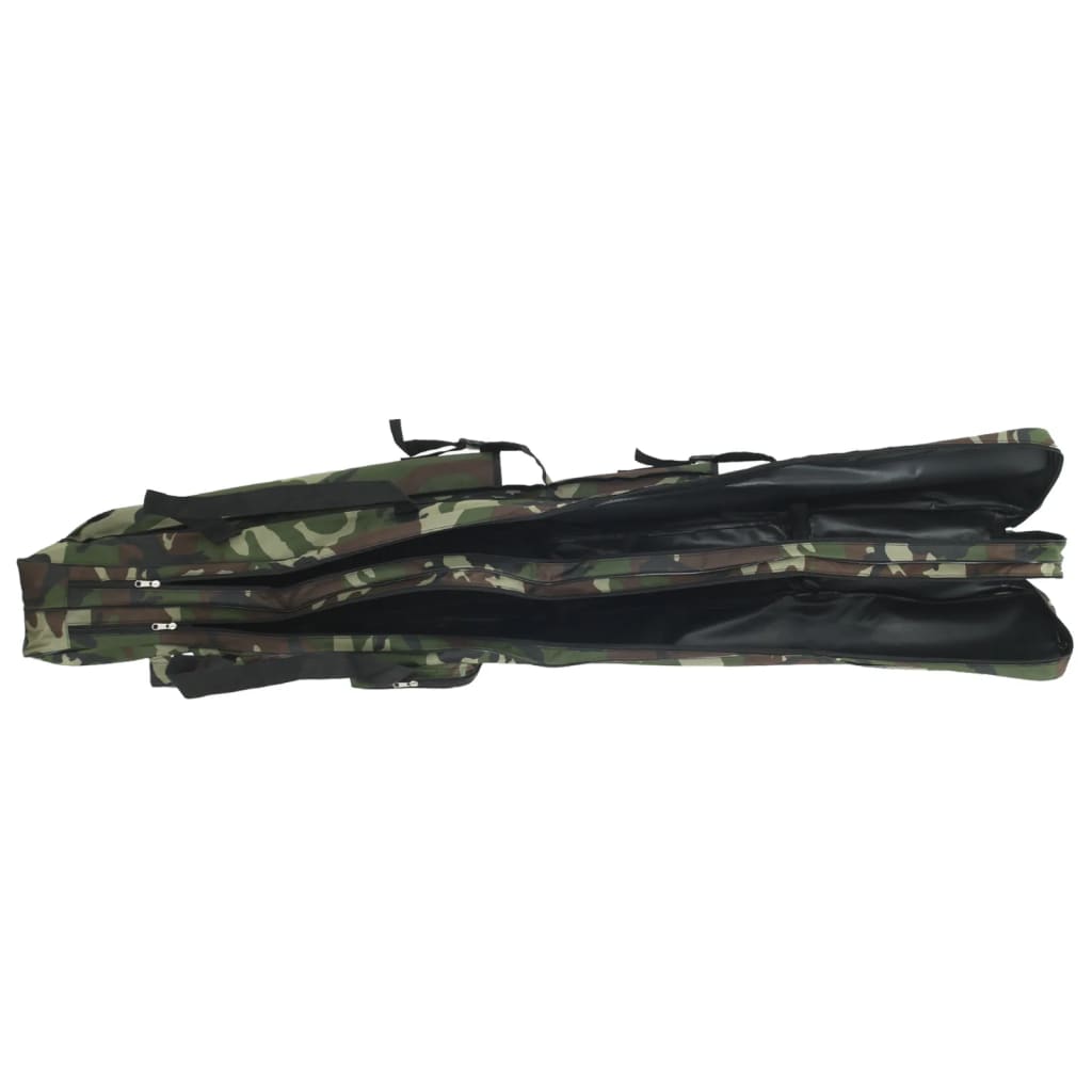 Vidaxx Angelrutentasche 160 cm Camouflage Oxford-Stoff grün
