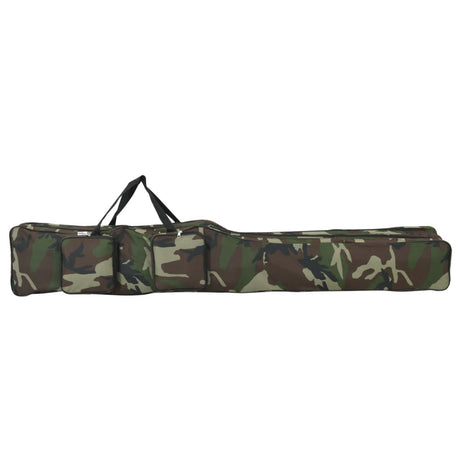 VidaXL Angelrutentasche 150 cm Camouflage Oxford-Stoff grün