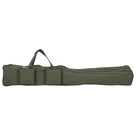 VidaXL Angelrutentasche 160 cm Oxford-Stoff dunkelgrün