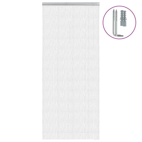 Vidaxx Fliegenvorhangketten 90x212 cm Aluminium