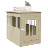 Vidaxl Hundebox 55 x 80 x 68 cm, Holzwerkstoff Sonoma-Eiche farbig