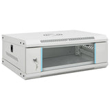 Vidaxxl Netzwerkschrank Wandmontage 4h 19 IP20 53x40x21 cm