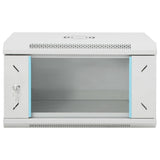 Vidaxxl Netzwerkschrank Wandmontage 6h 19 IP20 53x40x30 cm