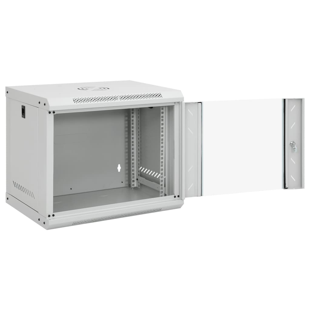 Vidaxx Netzwerkschrank Wandmontage 9h 19 IP20 53x40x45 cm