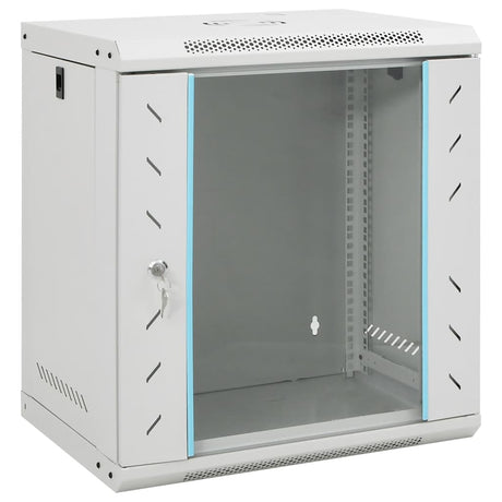 Vidaxxl Netzwerkschrank Wandmontage 12h 19 IP20 53x40x60 cm
