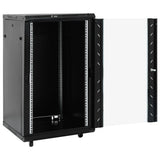 Vidaxxl Netzwerkschrank mit Drehrädern 18h 19 ip20 60x60x100 cm