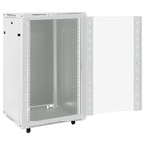 VidaXL Netzwerkschrank mit Rollen 18U 19 IP20 60x60x100 cm