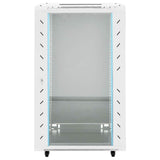 VidaXL Netzwerkschrank mit Rollen 18U 19 IP20 60x60x100 cm