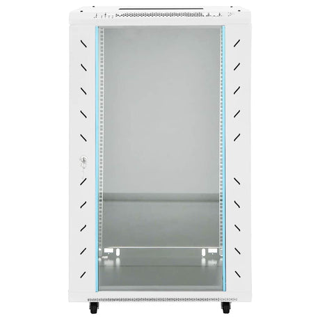 VidaXL Netzwerkschrank mit Rollen 18U 19 IP20 60x60x100 cm