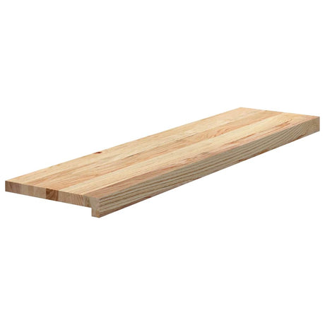 Vidaxx Treppenstufen 4 Stück 100x25x2 cm unbehandelte massive Eiche