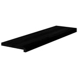 Vidaxx Treppenstufen 4 Stück 90x30x2 cm massive Eiche dunkelbraun