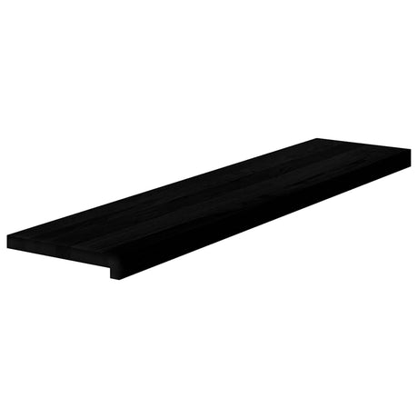 Vidaxl traptreden 4 st 110x30x2 cm massief eikenhout bruin-zwart