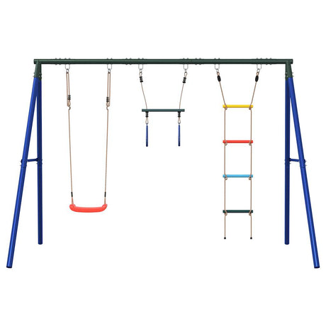 Vidaxl schommelset met schommel, trapeze en ladder