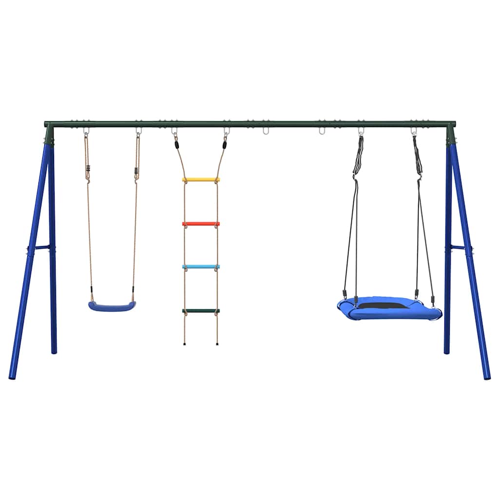 Vidaxl schommelset met schommel, ladder en nestschommel