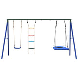 Vidaxl schommelset met schommel, ladder en nestschommel