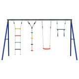 Vidaxl schommelset met schommel, trapeze, ladder en klimtouw