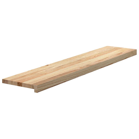 Vidaxx Treppenstufen 2 Stk. 120x25x2 cm unbehandelte massive Eiche