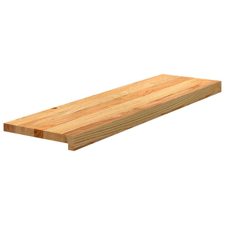 Vidaxx Treppenstufen 2 Stk. 90x30x2 cm Eiche massiv hellbraun
