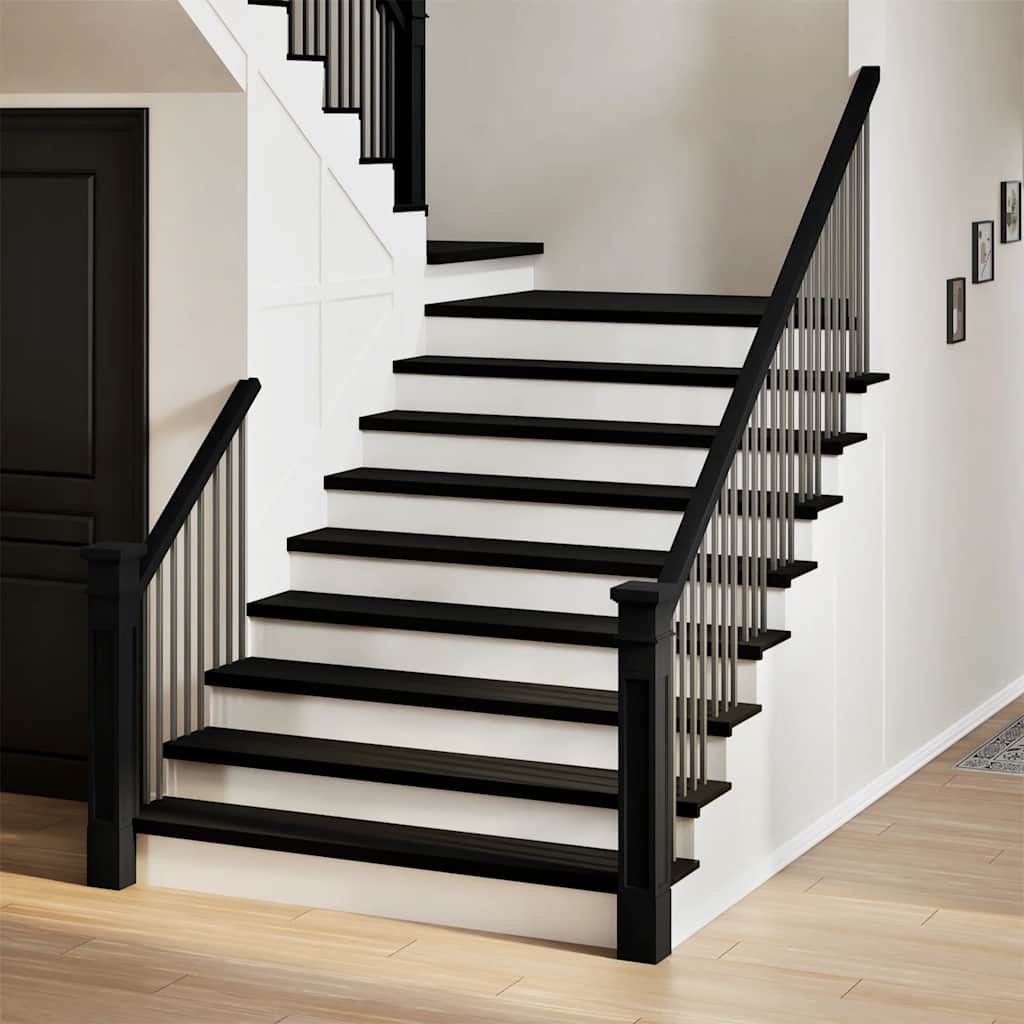 Vidaxx Treppenstufen 2 Stk. 120x25x2 cm massive Eiche dunkelbraun