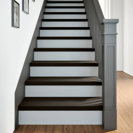 Vidaxx Treppenstufen 2 Stk. 70x30x2 cm massive Eiche dunkelbraun