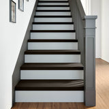 Vidaxx Treppenstufen 2 Stk. 80x30x2 cm massive Eiche dunkelbraun