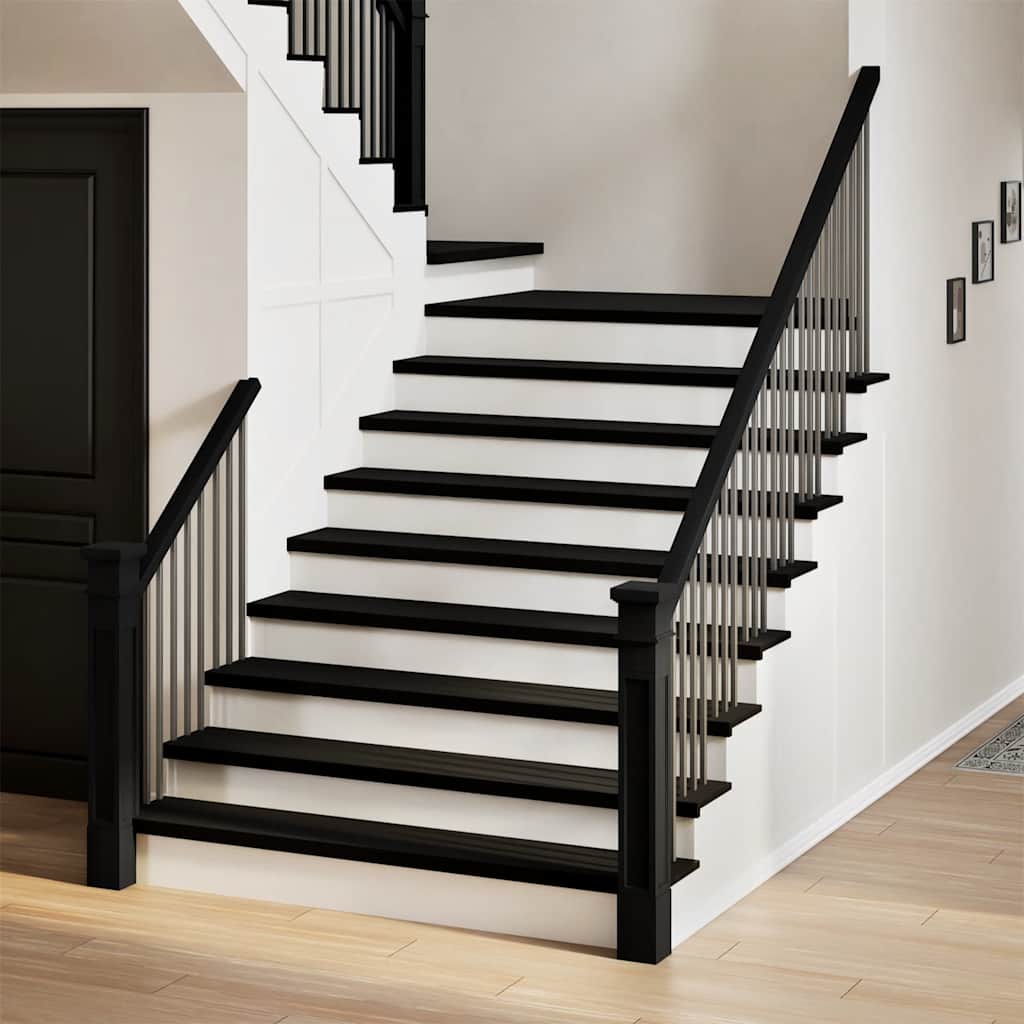 Vidaxx Treppenstufen 2 Stk. 110x30x2 cm massive Eiche dunkelbraun