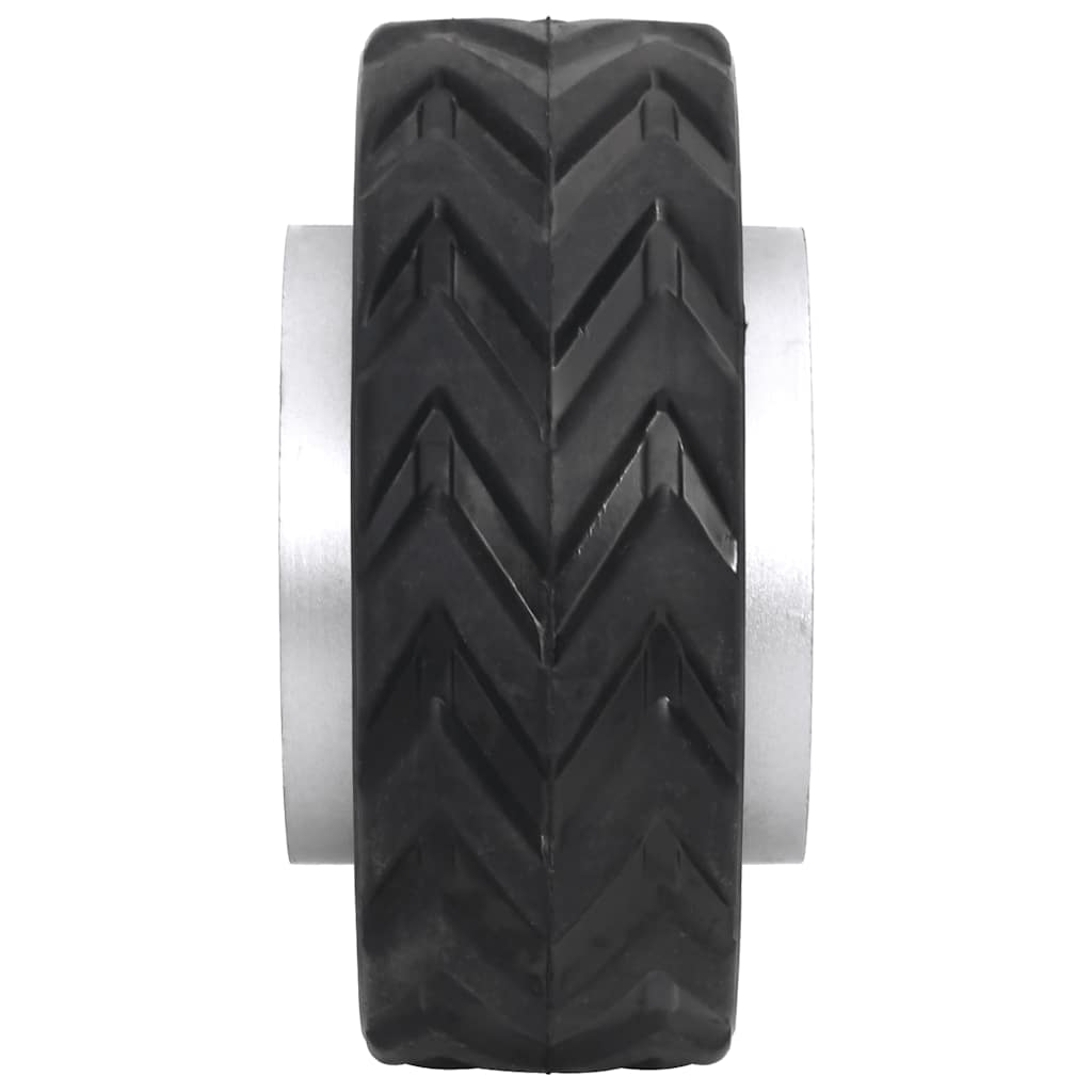 Vidaxx-Rad für Stützrad ø19,5x10 cm aus massivem Aluminium und Gummi