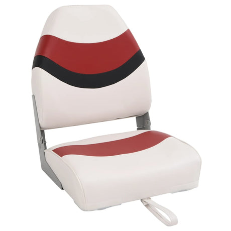 Vidaxx Bootssitz mit hoher Rückenlehne klappbar 44x38x55 cm