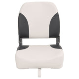 Vidaxx Bootssitz mit Befestigungsgurt klappbar 41x36x48 cm