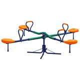 Vidaxl Wippe 4-Sitzer 360 Grad drehbar aus Stahl
