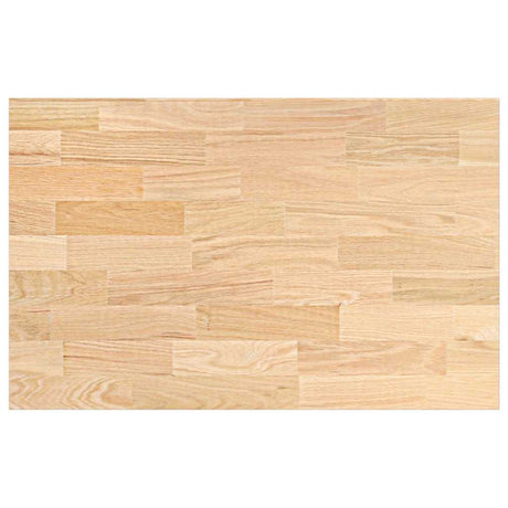 Vidaxl keuken werkblad rechthoekig 100x63,5x2,7 cm massief eikenhout