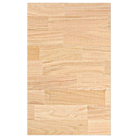 Vidaxl keuken werkblad rechthoekig 40x63,5x4 cm massief eikenhout