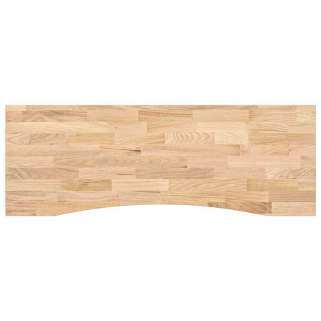 Vidaxl bureaublad rechthoekig 140x60x2,5 cm onbehandeld eikenhout