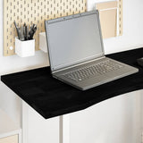 Vidaxl bureaublad rechthoekig 100x60x2,5 cm eikenhout donkerbruin