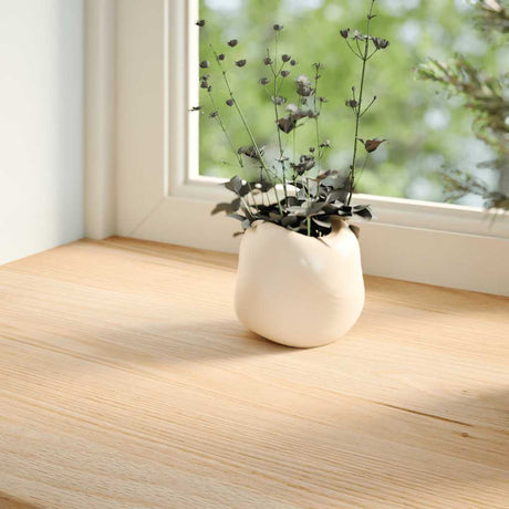 Vidaxx Fensterbänke 2 Stück unbehandelt 70x20x2 cm massive Eiche