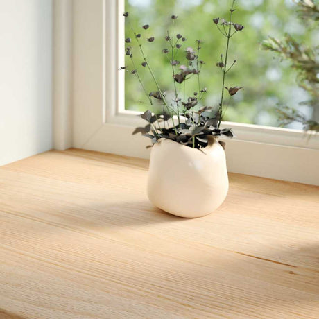 Vidaxx Fensterbänke 2 Stück unbehandelt 110x20x2 cm massive Eiche