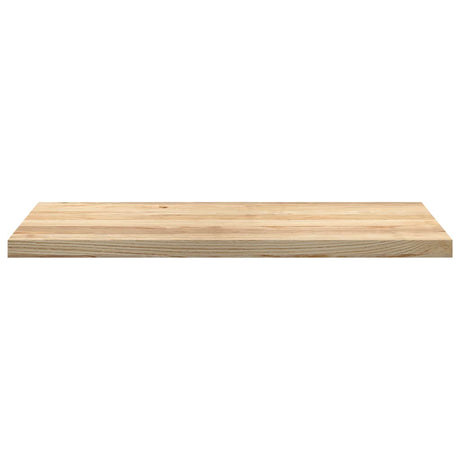 Vidaxx Fensterbänke 2 Stück unbehandelt 100x40x2 cm massive Eiche