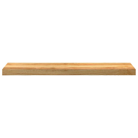 Vidaxx Fensterbänke 2 Stk. 90x20x2 cm Eiche massiv hellbraun