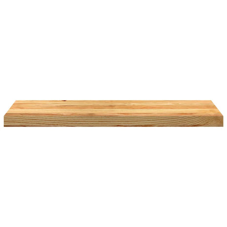 Vidaxx Fensterbänke 2 Stk. 80x25x2 cm Eiche massiv hellbraun